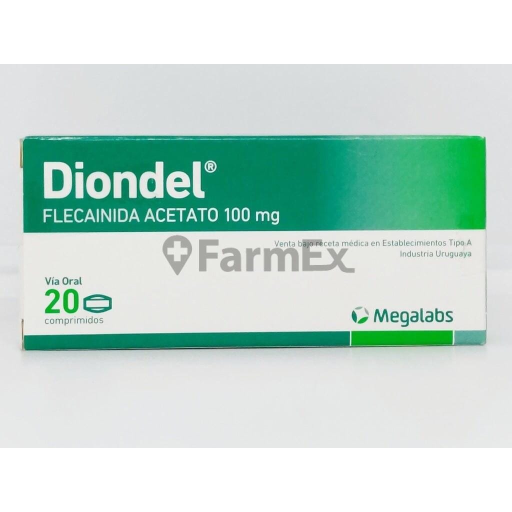 Diondel 100 mg x 20 comprimidos susc-1 de 2 meses Farmex-Suscripciones-Persistente